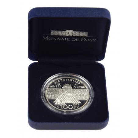 Belle Epreuve 100 francs Argent  - Vénus de Milo 1993