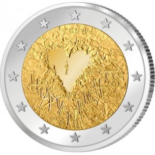 2 € Commémorative Finlande 2008 - Droit de l'Homme