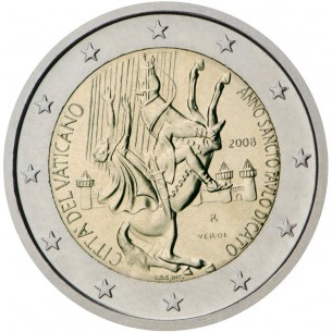 2 Euros Commémorative  Vatican 2008 BU - Année de Saint-Paul 2