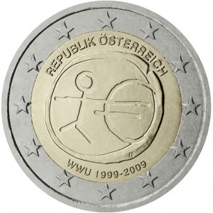 2 euro  Autriche 2009 -UEM