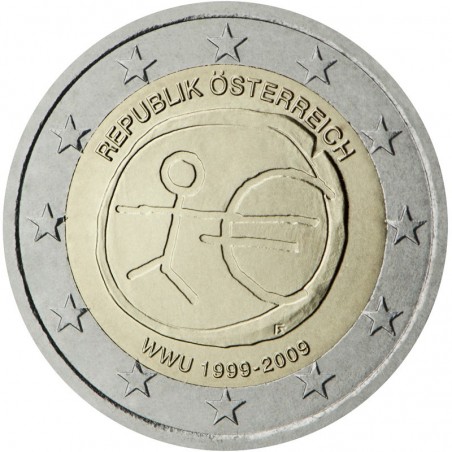 2 euro  Autriche 2009 -UEM