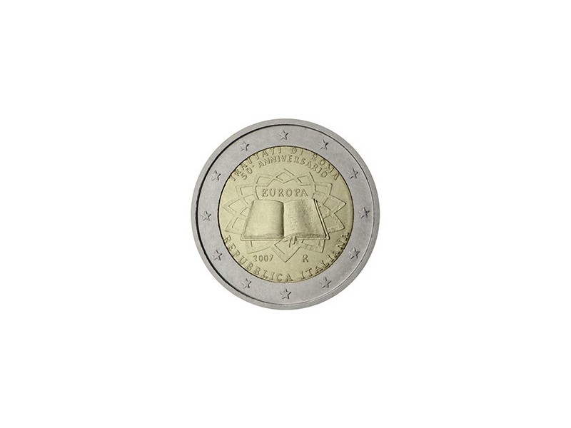 2 € Commémorative Italie 2007- Traité de Rome