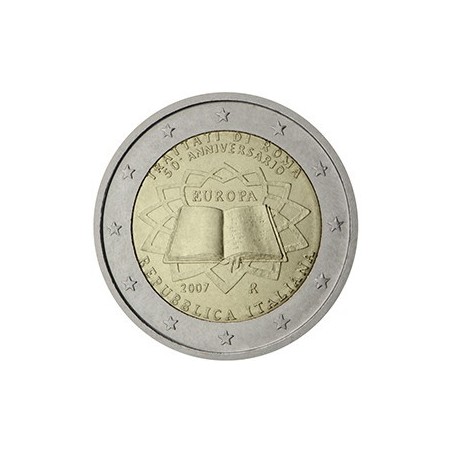 2 € Commémorative Italie 2007- Traité de Rome