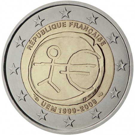 2 € Commémorative  France 2009 - UEM