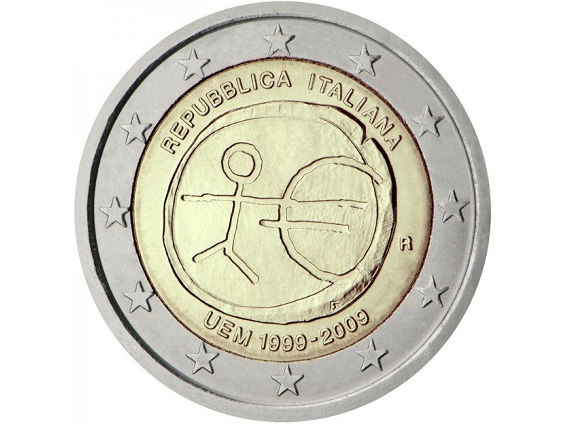 2 € Commémorative Italie 2009 - UEM