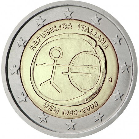 2 € Commémorative Italie 2009 - UEM