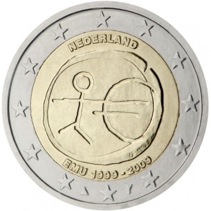 2 € Commémorative Pays-Bas 2009 - UEM