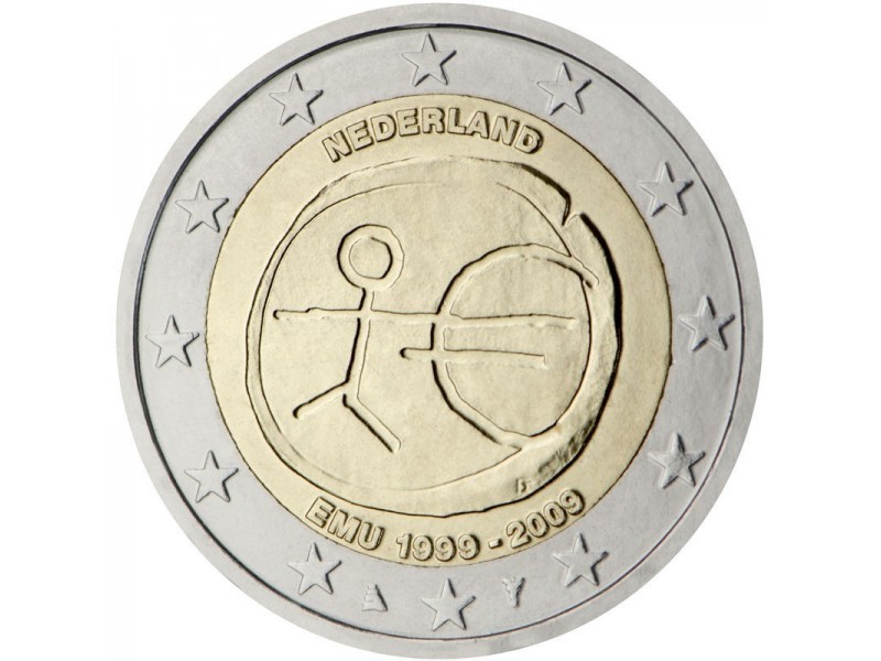 2 € Commémorative Pays-Bas 2009 - UEM
