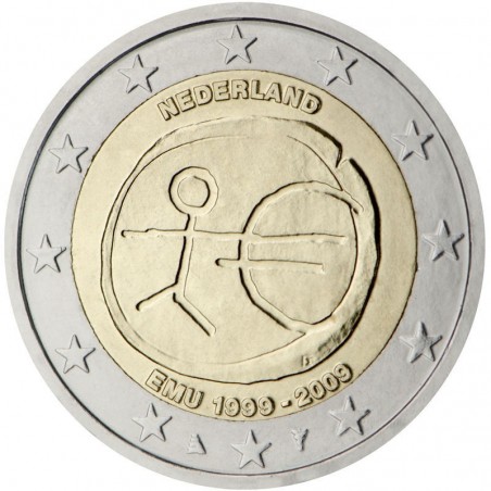 2 € Commémorative Pays-Bas 2009 - UEM