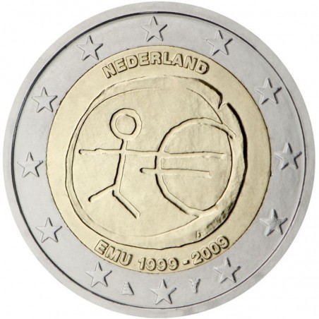 2 € Commémorative Pays-Bas 2009 - UEM