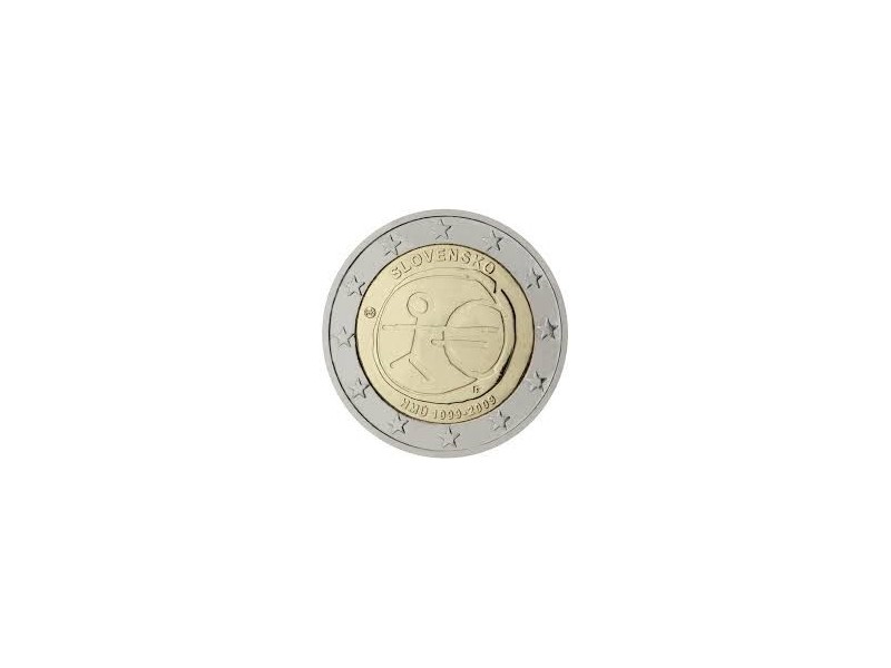 Pièce 2 Euros commémorative Slovaquie  2009 - UEM
