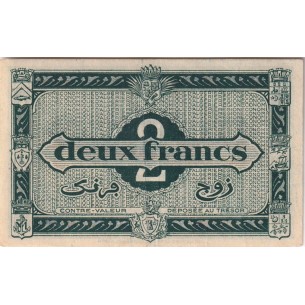 2 Francs ALGÉRIE 1944 P.38a 2