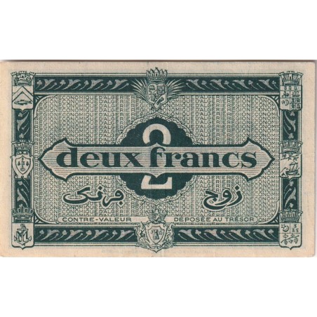 2 Francs ALGÉRIE 1944 P.38a