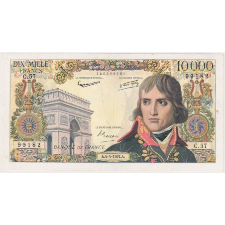 10000 Francs BONAPARTE FRANCE 1957 F.51.7