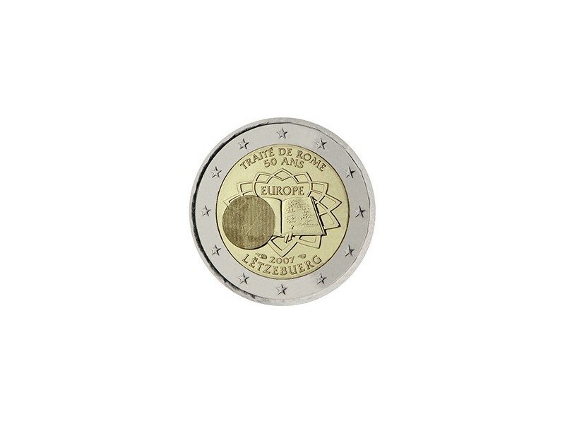 2 € Commémorative Luxembourg  2007- Traité de Rome
