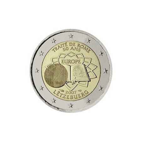 2 € Commémorative Luxembourg  2007- Traité de Rome