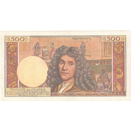 500 Nouveaux Francs MOLIÈRE FRANCE 1959 F 60.1