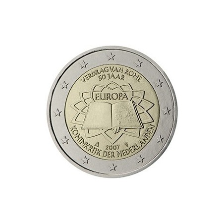 2 € Commémorative Pays-Bas 2007- Traité de Rome