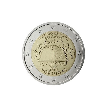 2 euro Commémorative Portugal 2007- Traité de Rome