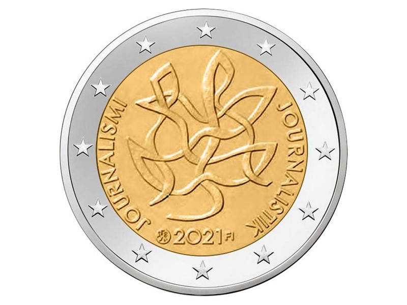 2 Euros FINLANDE 2021 - Journalisme