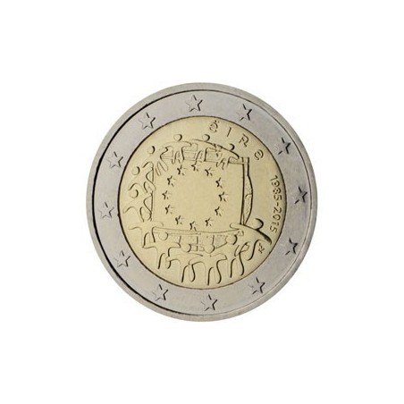 2 Euro Irlande  2015 - 30 Ans du Drapeau Européen