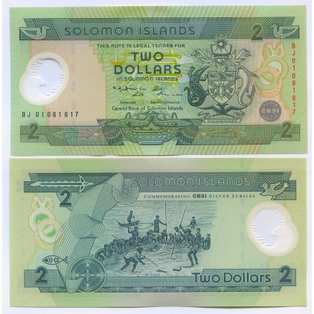 2 Dollars ILES SALOMON P.18