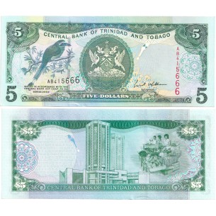 5 Dollars TRINIDAD et TOBAGO 2006 P.47a