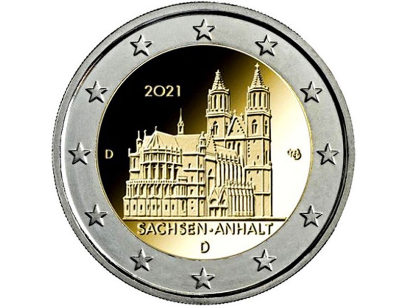 2 Euro ALLEMAGNE 2021 - Cathédrale de...