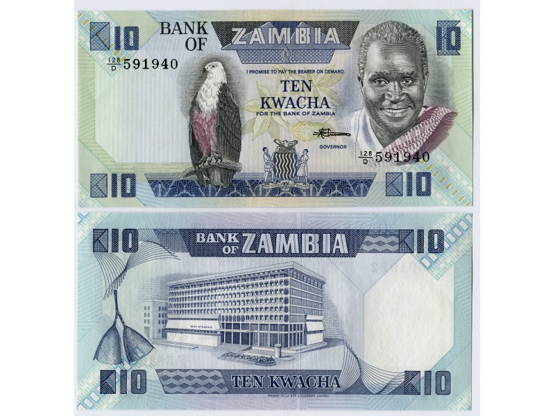 ZAMBIE 10 Kwacha