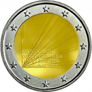 2 Euros PORTUGAL 2021, Présidence