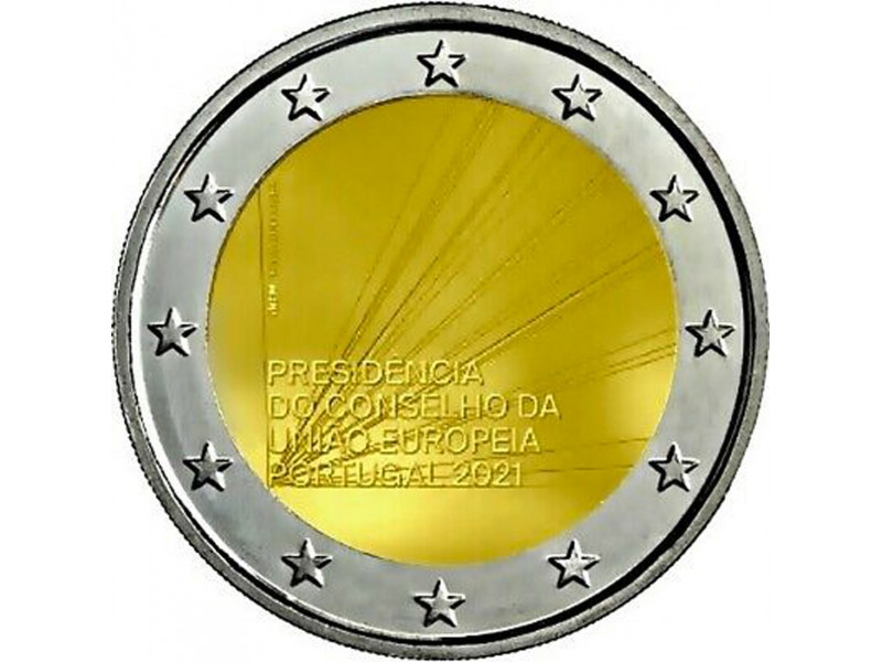2 Euros PORTUGAL 2021, Présidence