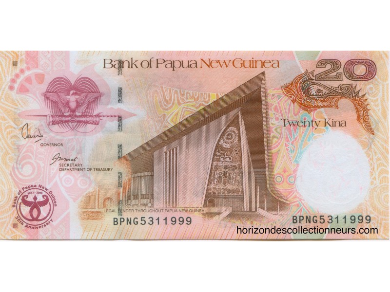 2000 KINA  PAPOUASIE NOUVELLE GUINIÉ   P.36R  BILLET NEUF/NOTE  NEUF/UNC