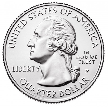 Etats-Unis d'Amérique 1/4 Dollar Foret nationale de Shawnee 2016 P