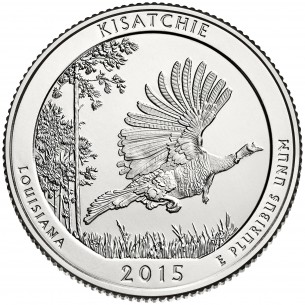 Etats-Unis d'Amérique 1/4 Dollar Foret nationale de Shawnee 2016 P 2
