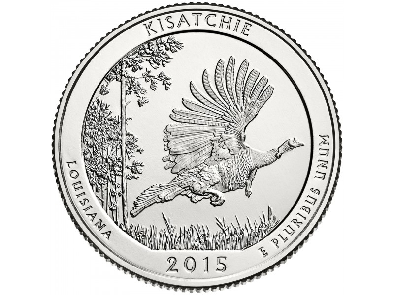 Etats-Unis d'Amérique 1/4 Dollar Kisatchie 2015 D