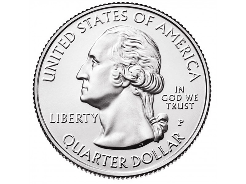 Etats-Unis d'Amérique 1/4 Dollar Foret nationale de Shawnee 2016 P