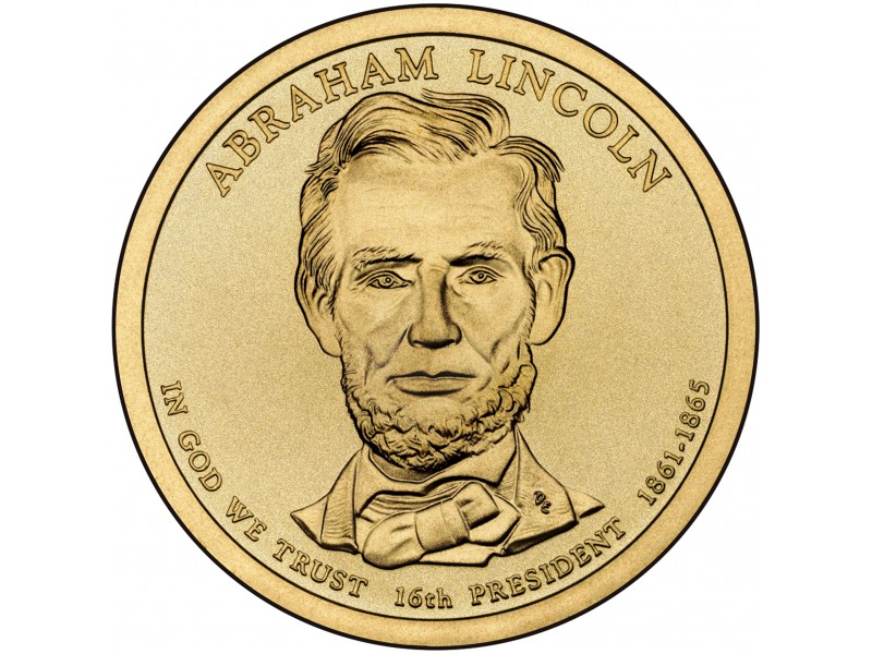 Etats-Unis d'Amérique 1 Dollar Abraham Lincoln 2010 P
