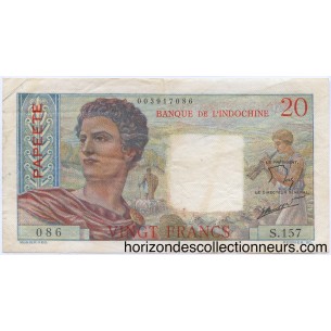 20 Francs TAHITI  P.21c