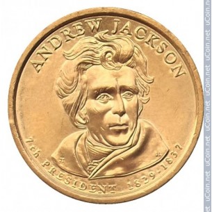1 Dollar ANDREW JACKSON 2008 D- Etats-Unis d'Amérique