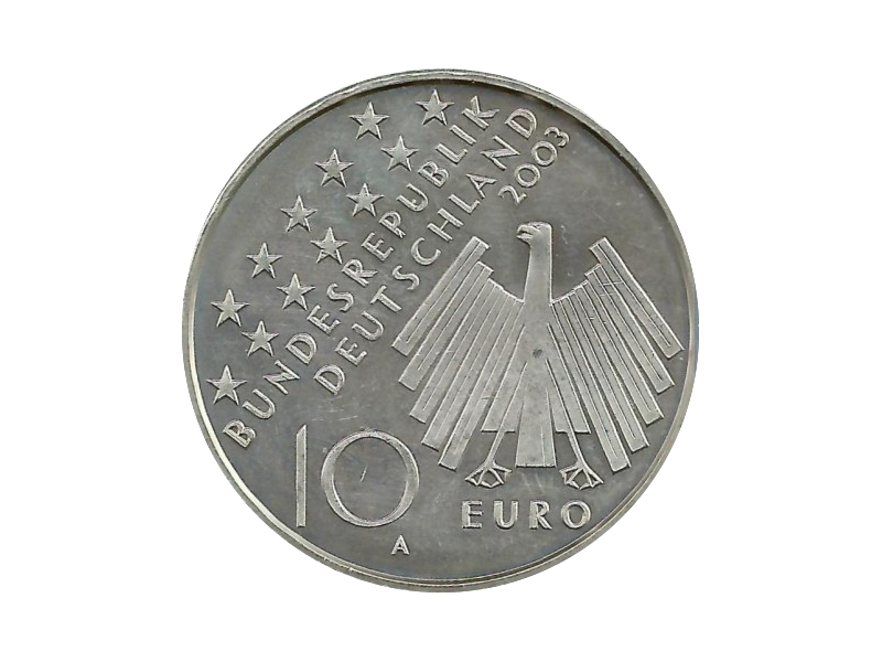 ALLEMAGNE-10 Euro soulèvement en Allemagne de l'Est 2003