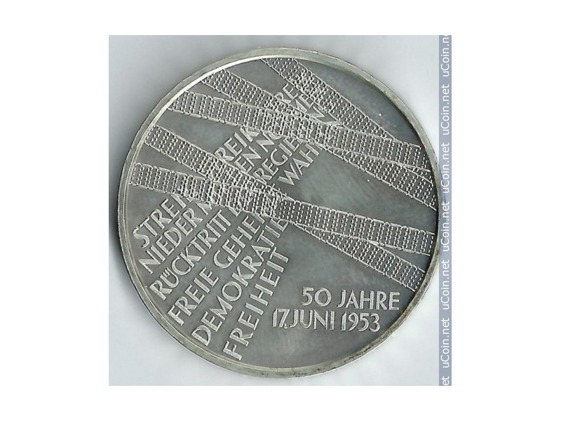 ALLEMAGNE-10 Euro soulèvement en Allemagne de...