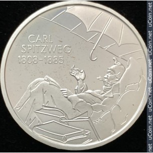 ALLEMAGNE-200ème Anniversaire Naissance de Carl Spitzweg...