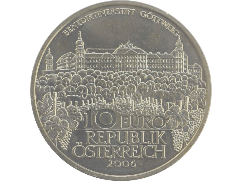 AUTRICHE 10 Euros - Abbaye de Gottweig 2006