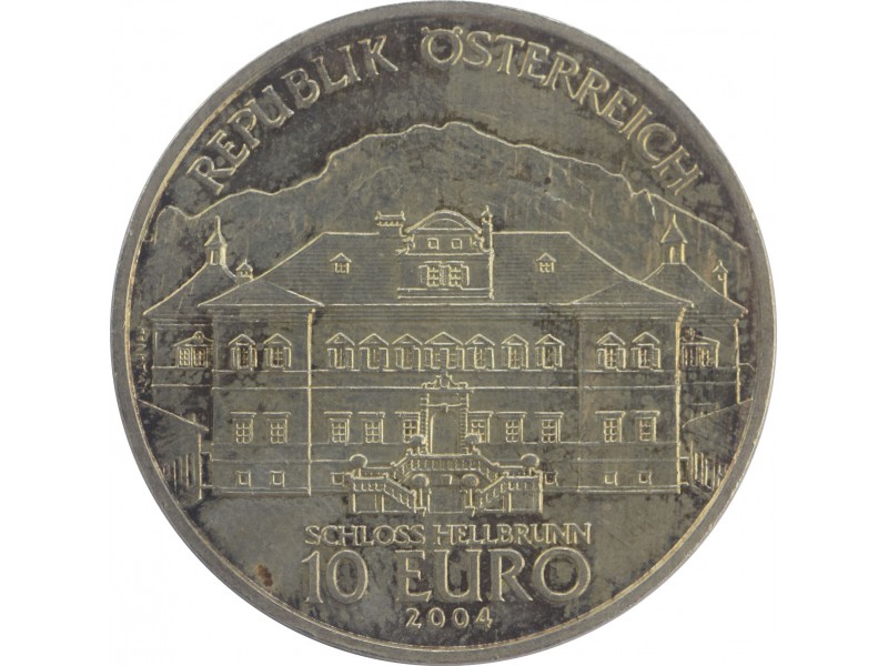 AUTRICHE 10 Euro -Château d'Hellbrunn 2004