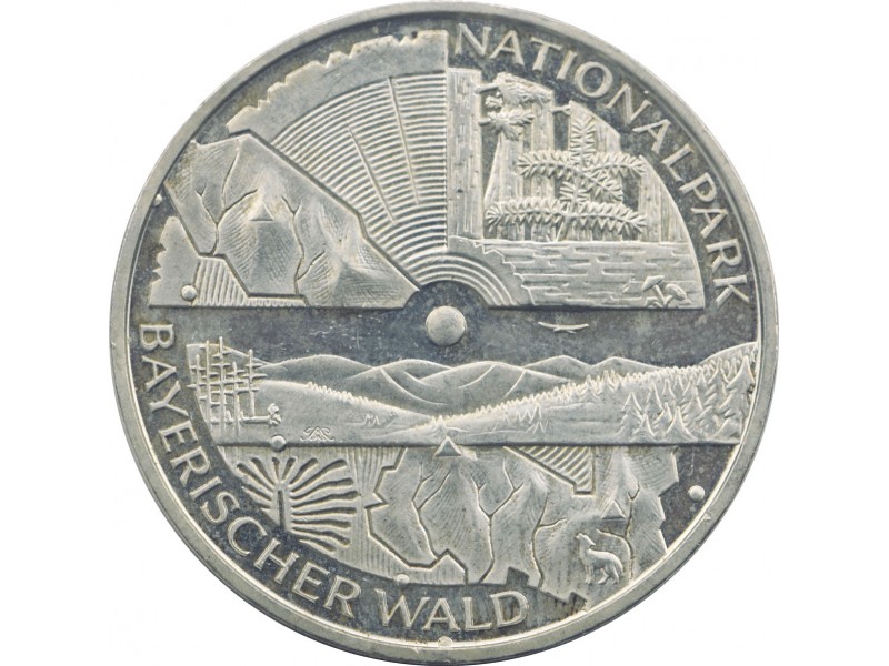 ALLEMAGNE -10 Euro Parc National Forêt Bavaroise RFA 2005