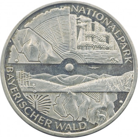 ALLEMAGNE -10 Euro Parc National Forêt Bavaroise RFA 2005