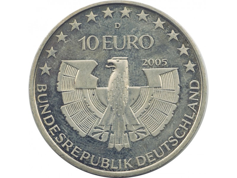 ALLEMAGNE 10 Euros 2005 - Parc National Forêt...