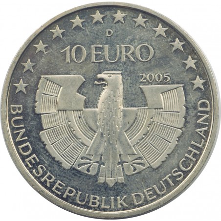 ALLEMAGNE 10 Euros 2005 - Parc National Forêt Bavaroise RFA