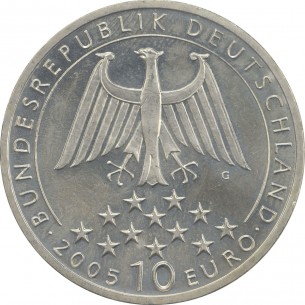 ALLEMAGNE 10 Euros 2005 - Friedrich von Schiller 2