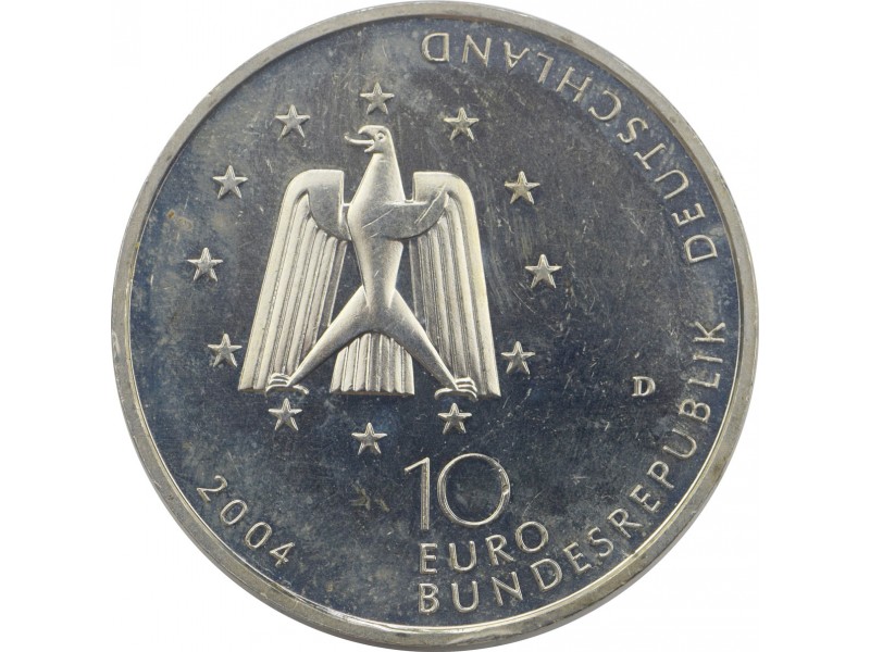 ALLEMAGNE 10 Euros 2004 -Station spatiale...
